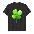 thumbnail image 4 of ibiyuan St Patricks Day Girls T Shirt Graphic Shamrock Casual Short Sleeve Green Teenage Girl Clothes Crew Neck Irish Saint Tee Girls Tops,1-2 Years, 4 of 4