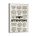 thumbnail image 4 of Mom Daily Affirmations Poster Great Wall Art for Home Decor, Mother's Day Gift, Posters for Bedroom, Office Or Living Room, 4 of 6