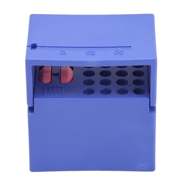 Caja De Archivos Endodónticos, Soporte De Archivos Endodónticos De Plástico Portátil De Alta Resistencia Profesional Para Clínica