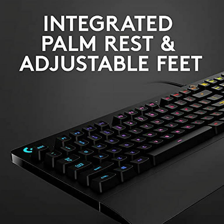 Logitech G213 Prodigy Gaming Keyboard LIGHTSYNC RGB Backlit Keys  Spill-Resist M