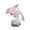 Pink, variant on EclipseJewels 3D Crystal Dolphin Building Block Puzzle - DIY Educational Toy for Kids, 00280 Model, Creative Brain Teaser Gift,Blue