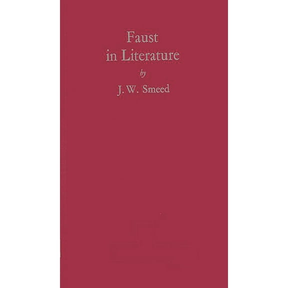 Faust in Literature, (Hardcover)