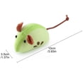 thumbnail image 2 of Slices Soft Plush Catnip Mice Cat Toy, Catnip Toy Mouse Kitten Stuff Kitty Toy Cat Mouse Toy Containing Pure & Potent Catnip Cafe, Cat Valentines Day Toys 1 Count, Red, 2 of 9