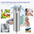 thumbnail image 3 of Carcasa de filtro de agua Amwater de acero inoxidable NSF/ANSI 42, 3 of 9