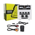 thumbnail image 2 of Mini Karaoke Sound Audio Mixer Stereo Echo Mixers Dual Microphone Inputs Support BT Recording MP3 Function for TV PC Smartphone Amplifier, 2 of 7