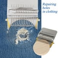 thumbnail image 2 of 14pin Darning Tool for Hole Repairing Weaving Tool DIY Exquisite Patterns Weave Darning Machine Portable-size DIY Knitting Machine Tool for Mending Jeans Clothes Socks, 2 of 9