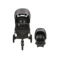 thumbnail image 2 of Evenflo Folio3 Stroller System w/ LiteMax Seat, Gray and 2 SafeMax Bases, Black, 2 of 12