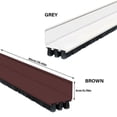 thumbnail image 5 of Door Draft Stopper Seal Strips Front Door Sweeps Soundproof Door Accessories, 5 of 13