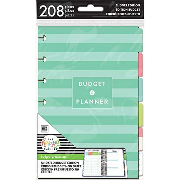 Me & My Big Ideas MONM03 Happy Planner Mini Extension Pack, Budget -  208 per Pack - Walmart.com