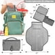 thumbnail image 2 of Cambiador de pañales portátil PZU impermeable con bolsillo para toallitas, 2 of 7