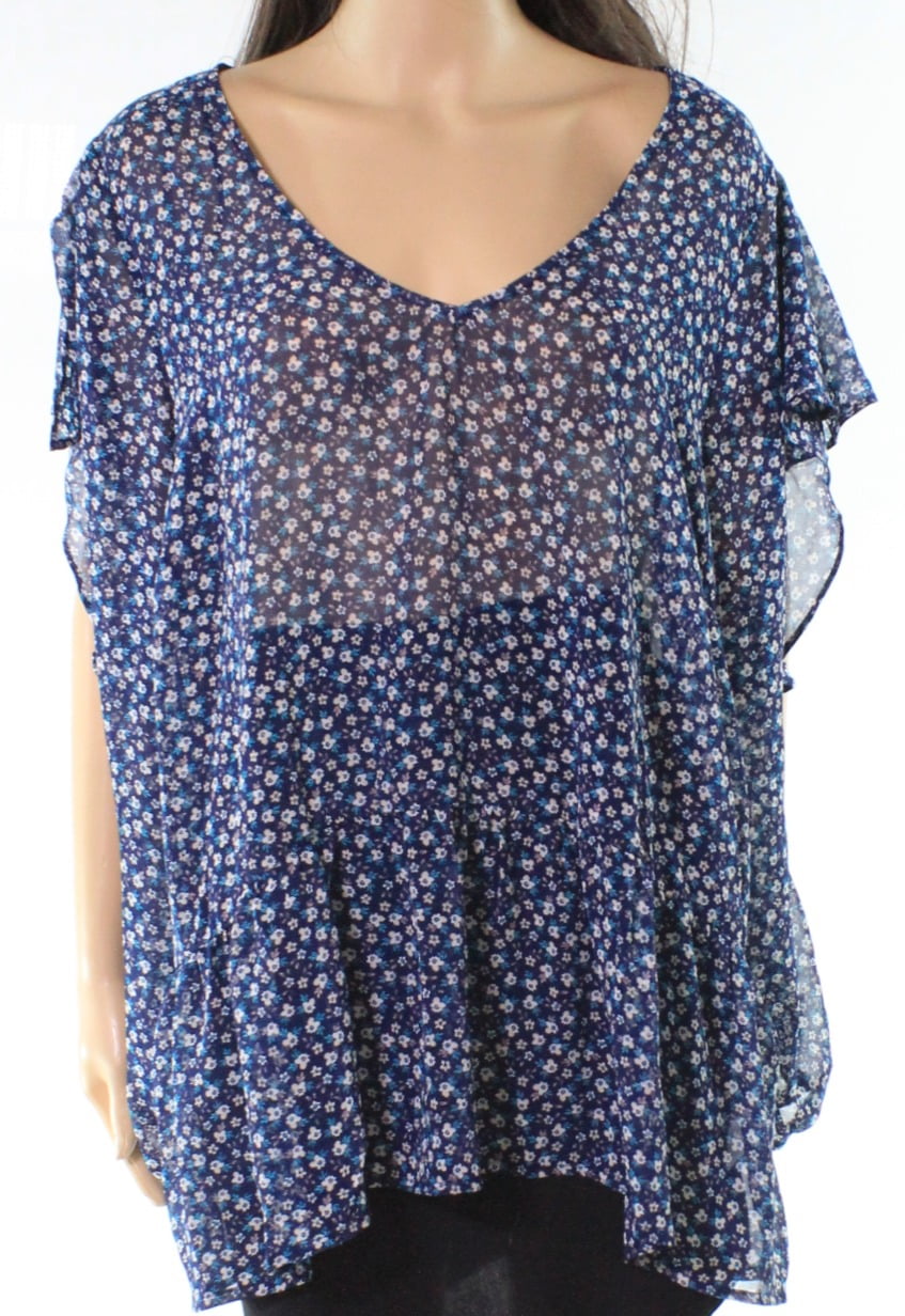 halogen ruffle neck blouse