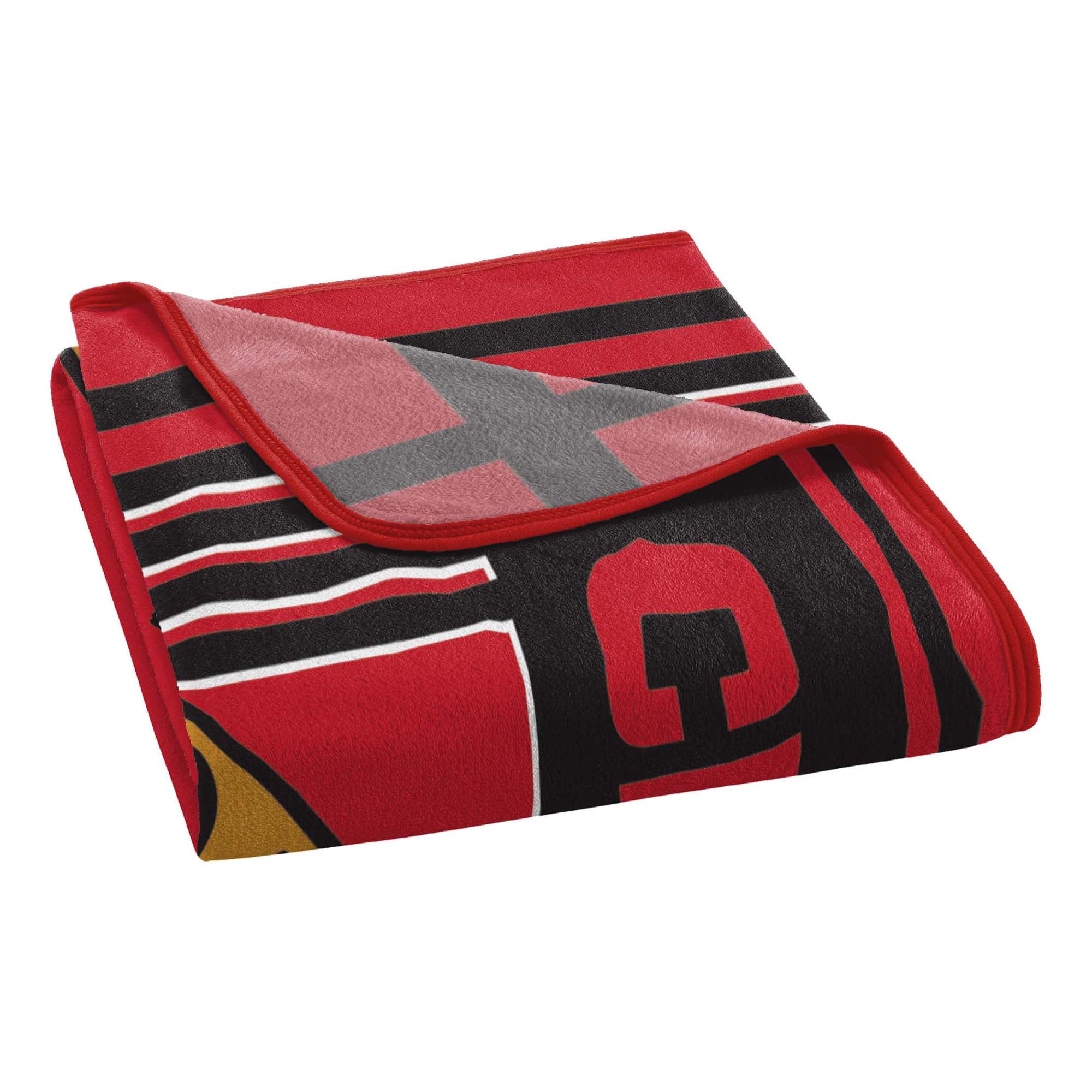 Chicago Blackhawks Northwest NHL Officially Licensed Microfiber Throw Blanket - 46" x 60"