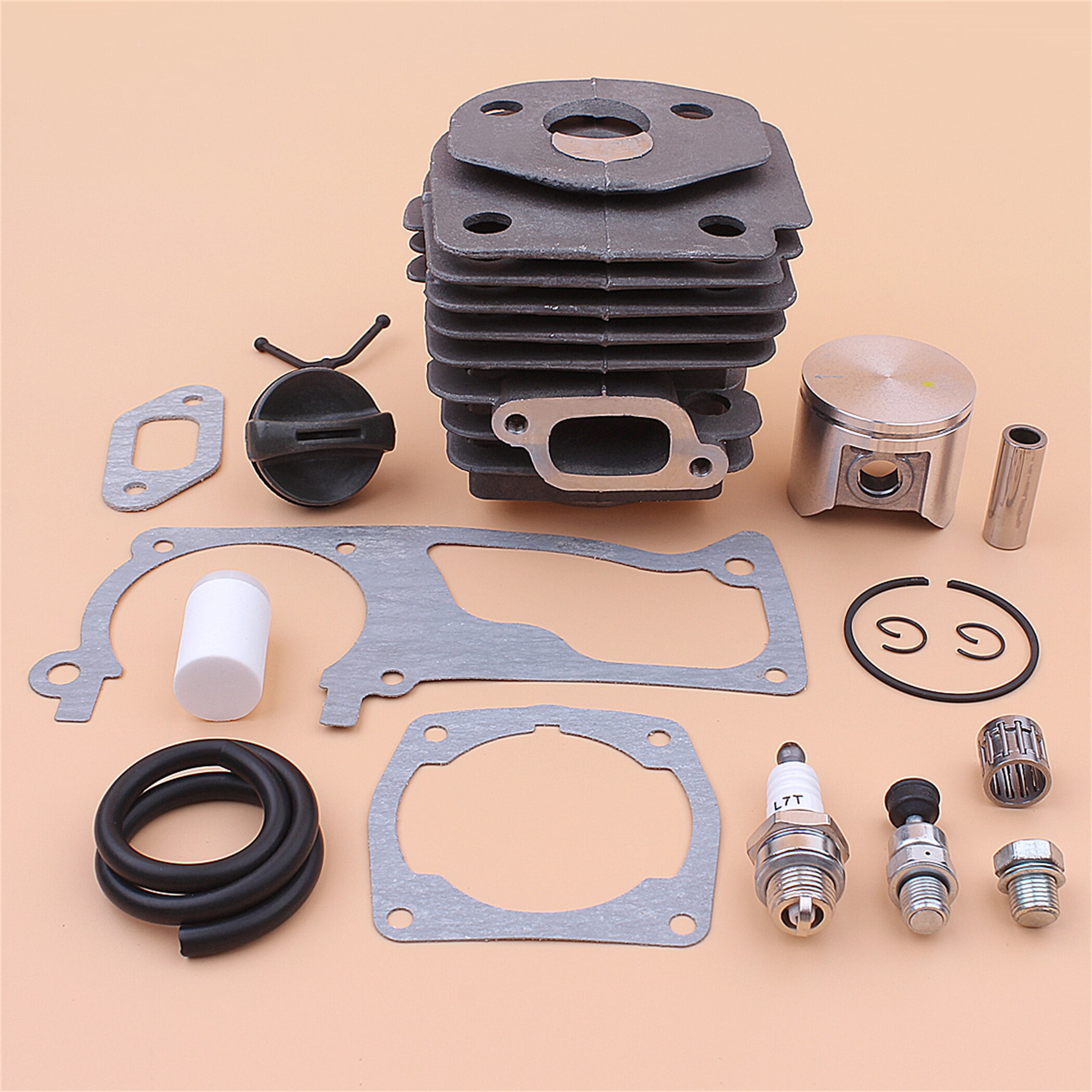 47mm Cylinder Piston Gaskets Kit For 359 EPA Husqvarna Chainsaw