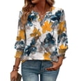 thumbnail image 2 of Camisetas WIHOLL de algodón con mangas 3/4 para primavera y verano 2025, 2 of 5