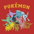 thumbnail image 2 of Women's Pokemon Eeveelutions Racerback Tank Top Red Heather Small, 2 of 4