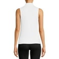 thumbnail image 3 of No Boundaries Juniors' Sleeveless Mock Neck Top, 3 of 5