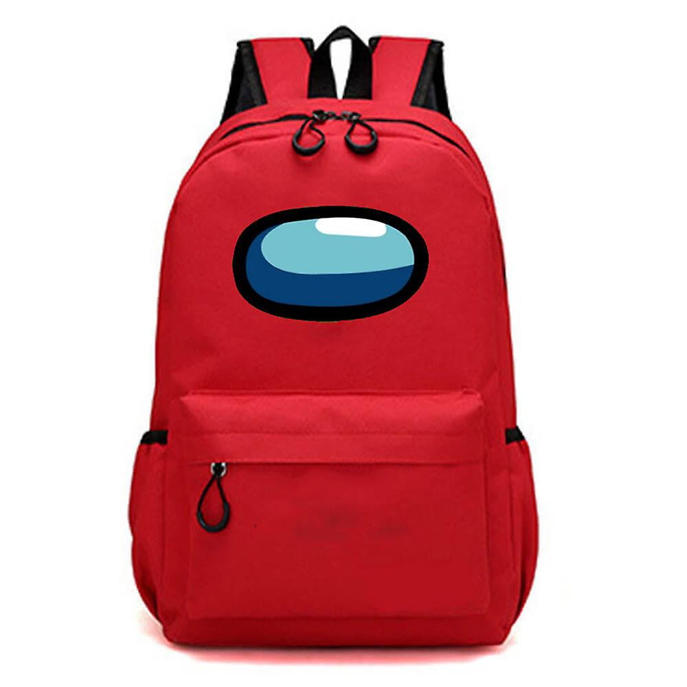 Leferydd Among Us Backpacks Around Our Schoolbags For Primary And Middle School Students Children s Space Werewolf Killing Game Red Red