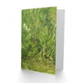 thumbnail image 2 of Vincent Van Gogh Garden With Butterflies Fine Art Greetings Card Plus Envelope Blank inside, 2 of 3