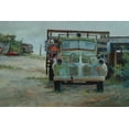 thumbnail image 2 of Bansemer, Roger 14x11 Black Ornate Wood Framed with Double Matting Museum Art Print Titled - Delivery, 2 of 4