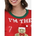 thumbnail image 4 of No Boundaries Christmas Sweater, Women's and Women's Plus, 4 of 5