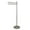 Brushed Nickel, variant on Kingston Brass Vintage Standard Mount Freestanding Towel Rack, 40.75 in, Brushed Brass