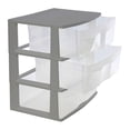 thumbnail image 3 of Cajonera Italhome Rino 3 Niveles Gris, 3 of 4