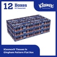 thumbnail image 2 of Kleenex® Professional Facial Tissue, Bulk (03076), 2-Ply, White, Flat Boxes Designed for Business, Convenience Case (12 Boxes, 125 Tissues Each), 2 of 9