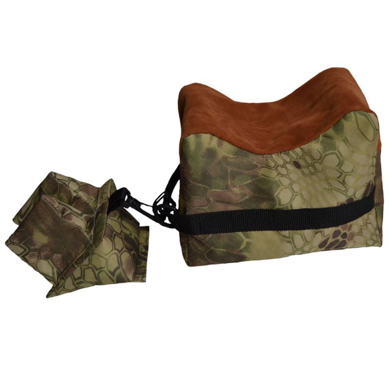 Tactical Shooting Range Sand Bag Rifle Gun-Bench Rest Stand Front & Rear Bag 