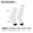 thumbnail image 5 of Yiaed Dancing Dogs Print Great elasticity Crew Socks Sports socks for Men and Women, 5 of 5
