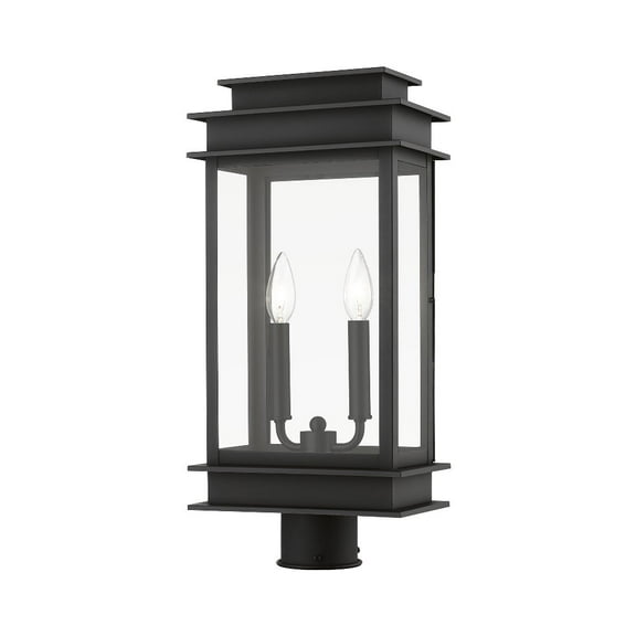 Livex Lighting - Princeton - 2 Light Large Outdoor Post Top Lantern In Classic