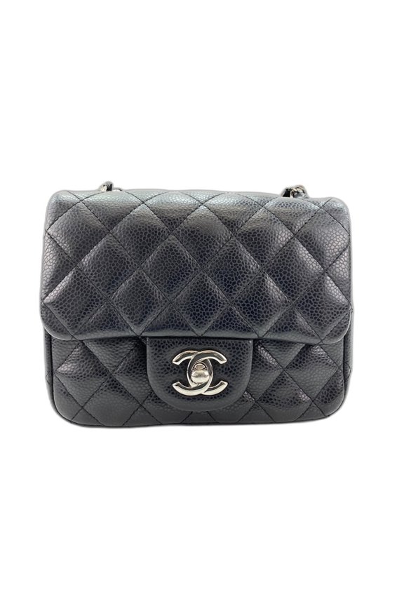 Pre-Owned Chanel Mini Matelass Shoulder Bag, Black