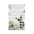 thumbnail image 2 of Hbdhejl Easter Kitchen Dish Towel Striped Rabbit Print Household Kitchen Towel, 2 of 4