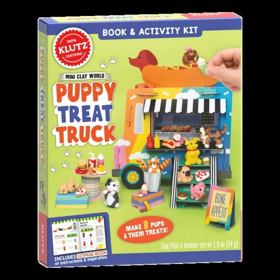Mini Clay World Puppy Treat Truck, (Hardcover)