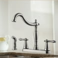 thumbnail image 4 of Design House Oakmont 2-Handle Kitchen Faucet in Satin Nickel, 4 of 17