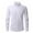 White, variant on Azrian Long Sleeve with Turn-down Collar and Button Shirt for Men,Men Casual Fashion Whole Colored Turn-down Collar Button Long Sleeve Business Shirt Blouse