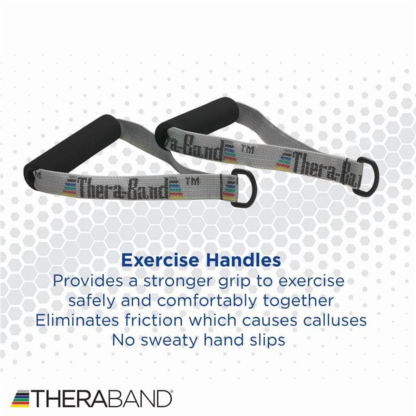 THERABAND Resistance Band Handles, Pair, 1 Pack