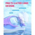 thumbnail image 3 of Kids Swim Goggles, Swimming Goggles for Kids 6-14, Anti-Fog UV Protection Pool Glasses for Boys Girls Children, 3 of 5