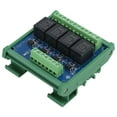 thumbnail image 2 of FLAMEEN 4 Channel Relay Module,4 Channel Relay Module 5V Optocoupler Isolation Relay Module PLC Signal Board,5V Relay Module, 2 of 8