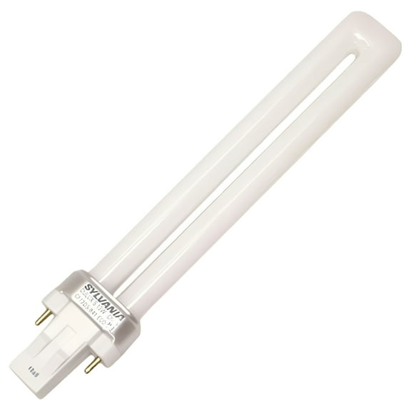 Sylvania 13W DS Single Tube 2-Pin GX23 Fluorescent Light Bulb