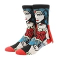 thumbnail image 7 of Wonder Women Adult Casual Crew Socks With Cape Attachments -OSFA, 7 of 7