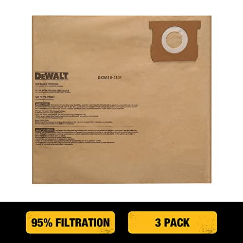 Dewalt sale vacuum bag