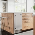 thumbnail image 5 of 15 in. Built-in Residential Pearl Ice Nugget Maker, 66lb /day with Drain Pump in Stainless-Steel (KM-BIM66-NSS), 5 of 13