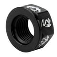thumbnail image 3 of 2 Pcs Écrou d'Axe à Grande Bride de Moyeu de Roue pour Vélo à Pignon Fixe Cyclisme Cyclisme - Sélectionner Noir, 3 of 8