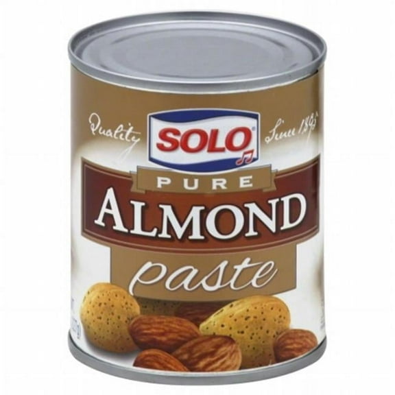 SOLO PASTE ALMOND-8 OZ -Pack of 12