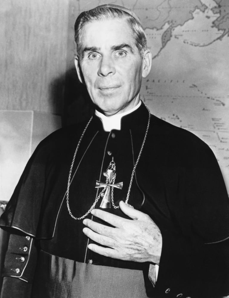 Fulton J. Sheen Portrait (16 x 20)