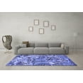 thumbnail image 3 of Ahgly Company Indoor Square Animal Blue Traditional Area Rugs, 7' Square, 3 of 4