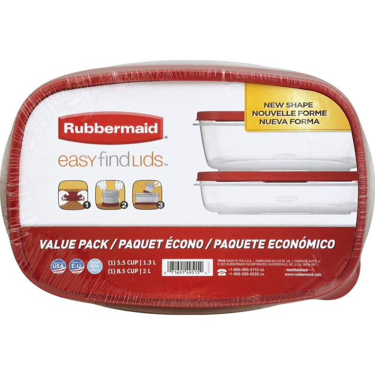 Rubbermaid 8.5 Cups Food Storage Container