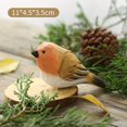 thumbnail image 3 of Wooden Animal Ornament Handmade Simulation Bird Statue Home Decor, 3 of 3