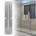 thumbnail image 4 of Poignée de Porte, Poignée de Tirette et Poussoir en Acier Inoxydable Nimoa avec Vis (Carré), 4 of 7