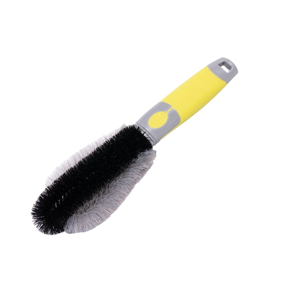 Auto Drive Double Loop Wheel Brush, Grey, 11 Inch
